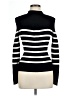 The Workshop Color Block Stripes Black Long Sleeve Top Size L - photo 1