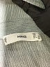 MNG Gray Long Sleeve Button-Down Shirt Size 4 - photo 7