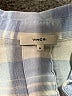 Vince. Plaid Blue Long Sleeve Button-Down Shirt Size M - photo 6