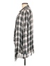 Willow & Clay 100% Rayon Plaid Gray Kimono Size M - photo 5