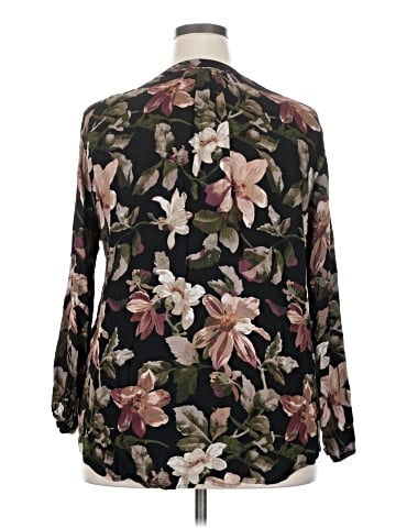 Well Worn Long Sleeve Blouse (view 2)