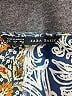 Zara Basic Paisley Blue Casual Dress Size S - photo 7