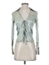 Zara Green Long Sleeve Blouse Size XS - photo 1