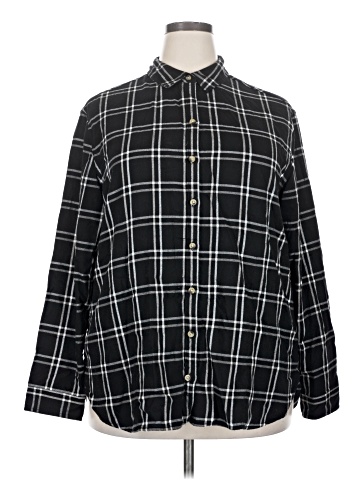 Jachs Girlfriend Long Sleeve Button-Down Shirt (view 1)