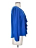 Pearl 100% Polyester Blue Long Sleeve Blouse Size S - photo 4