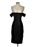 Mason Solid Black Cocktail Dress Size L - photo 2