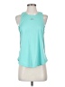 Adidas 100% Polyester Teal Active Tank Size S - photo 1