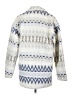 Express Argyle Ivory Coat Size XS - photo 2