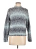 Tommy Hilfiger Metallic Blue Turtleneck Sweater Size M - photo 1