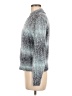 Tommy Hilfiger Metallic Blue Turtleneck Sweater Size M - photo 5