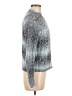 Tommy Hilfiger Metallic Blue Turtleneck Sweater Size M - photo 4
