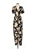 Unbranded Print Black Jumpsuit Size S - photo 1