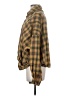 Shein Plaid Yellow Long Sleeve Blouse Size S - photo 5