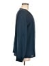 Blind Date Teal Long Sleeve Blouse Size M - photo 4