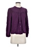 A New Day 100% Rayon Purple Long Sleeve Blouse Size S - photo 1