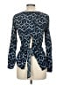 Gap Blue Long Sleeve Top Size 6 - photo 2