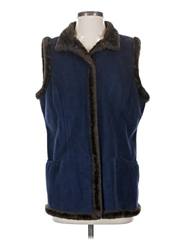 D&Co. Faux Fur Vest (view 1)