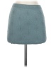 Sampeel Chevron-herringbone Teal Casual Skirt Size S - photo 1