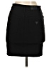 Guess Solid Black Denim Skirt Size S (estimated) - photo 2