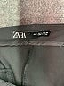 Zara Solid Black Shorts Size L - photo 3