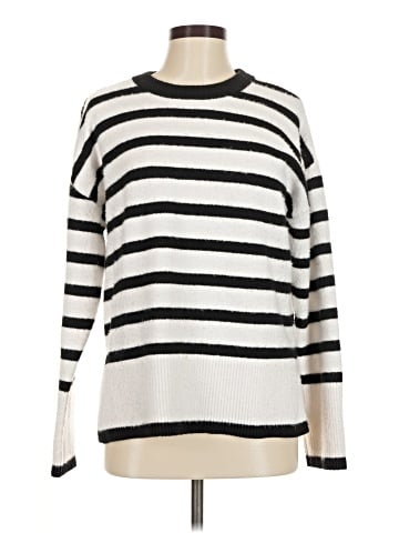 Aqua Pullover Sweater (view 1)