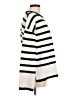 Aqua Stripes White Pullover Sweater Size M - photo 4