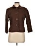 Elliott Lauren Stripes Brown Jacket Size 8 - photo 1