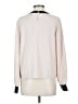 Shein 100% Polyester Color Block Ivory Long Sleeve Blouse Size S - photo 2