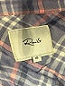 Rails 100% Rayon Plaid Blue Long Sleeve Button-Down Shirt Size XS - photo 7