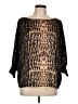 Vince Camuto Gold 3/4 Sleeve Blouse Size 12 - photo 1