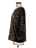 Vince Camuto Gold 3/4 Sleeve Blouse Size 12 - photo 5