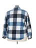 Unbranded 100% Polyester Checkered-gingham Blue Jacket Size 3XL - photo 2