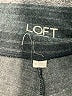 Ann Taylor LOFT Outlet Stripes Black Casual Pants Size M - photo 7