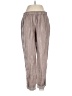 Johnny Was Metallic Gray Casual Pants Size M - photo 1