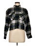 Gap Plaid Green Long Sleeve Button-Down Shirt Size M - photo 1