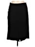 Assorted Brands Solid Black Casual Skirt Size 10 - photo 2