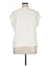Just Be... 100% Polyester Ivory Short Sleeve Blouse Size 1X - photo 2