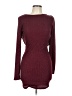 Privy Burgundy Casual Dress Size L - photo 1