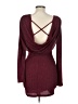 Privy Burgundy Casual Dress Size L - photo 2