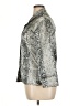 Kathryn Animal Print Silver 3/4 Sleeve Blouse Size XL (estimated) - photo 5