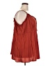 Torrid Red Orange Sleeveless Blouse Size 5X Plus (5) - photo 4