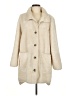 Ann Taylor LOFT 100% Polyester Ivory Coat Size M - photo 1