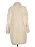 Ann Taylor LOFT 100% Polyester Ivory Coat Size M - photo 2