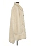 Ann Taylor LOFT 100% Polyester Ivory Coat Size M - photo 4