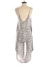 J Valdi Animal Print Silver Gray Romper Size XS - photo 2