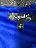 Crystal Sky Solid Blue Cocktail Dress Size S - photo 7