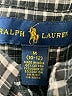 Ralph Lauren 100% Cotton Houndstooth Black Long Sleeve Button-Down Shirt Size M (kids) - photo 3