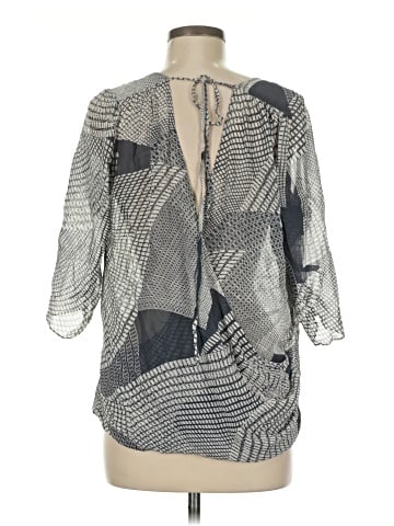Waverly Grey 3/4 Sleeve Blouse (view 2)