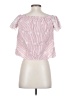Hollister 100% Polyester Pink Short Sleeve Blouse Size S - photo 2