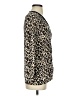 Foxcroft Animal Print Tan Cardigan Size XS - photo 4